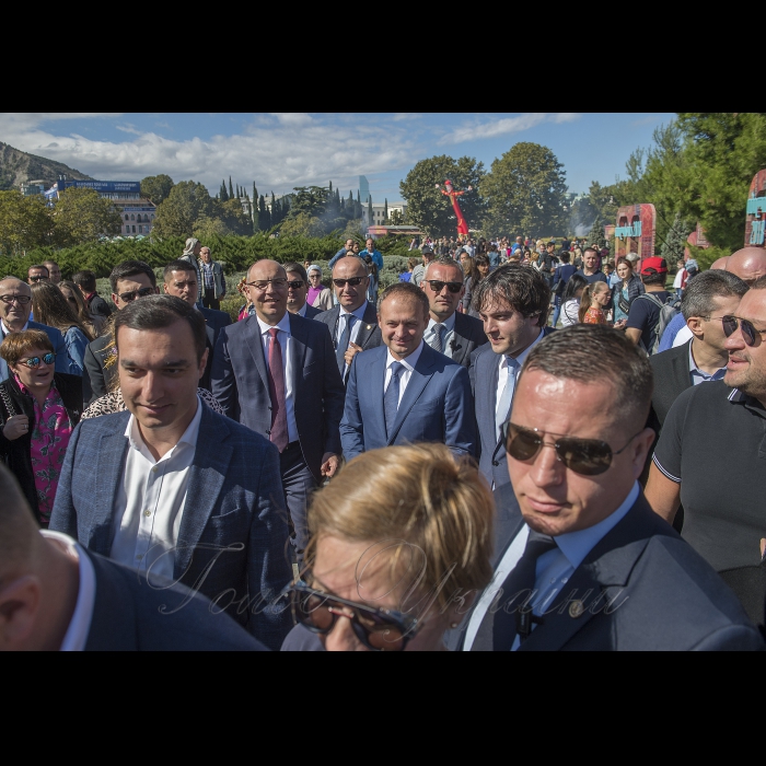 6 жовтня 2018 робоча поїздка участю Голови Верховної Ради України Андрія Парубія до Грузії (Тбілісі).
Глави парламентів України, Молдови і Грузії взяли участь у святкуванні дня міста тбілісі «Тбілісоба».