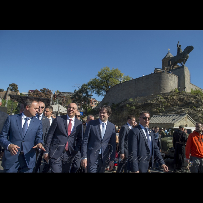 6 жовтня 2018 робоча поїздка участю Голови Верховної Ради України Андрія Парубія до Грузії (Тбілісі).
Глави парламентів України, Молдови і Грузії взяли участь у святкуванні дня міста тбілісі «Тбілісоба».
