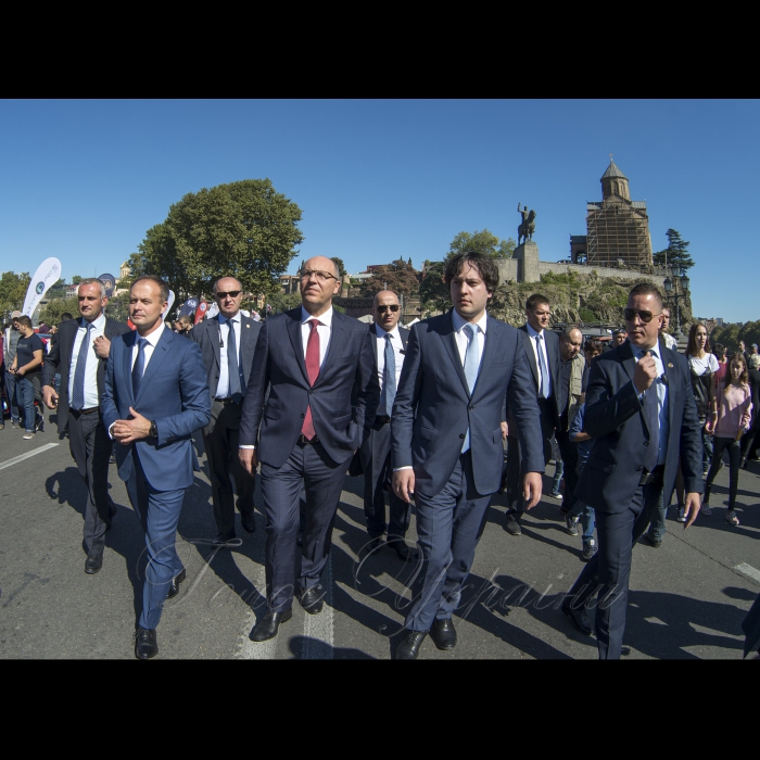 6 жовтня 2018 робоча поїздка участю Голови Верховної Ради України Андрія Парубія до Грузії (Тбілісі).
Глави парламентів України, Молдови і Грузії взяли участь у святкуванні дня міста тбілісі «Тбілісоба».
