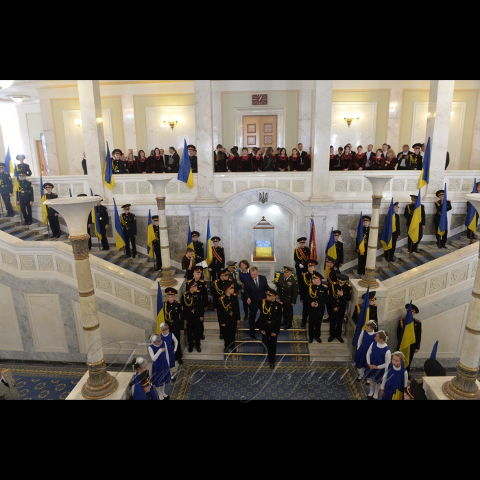 12 жовтня 2018 урочистості присвячені 10 - річному ювілею урочистої церемонії вручення погонів учням кадетських класів. 
Урочиста церемонія вручення погонів учням кадетських класів ліцею – інтернату №23 «Кадетський корпус» - Площа Конституції, м. Київ. 