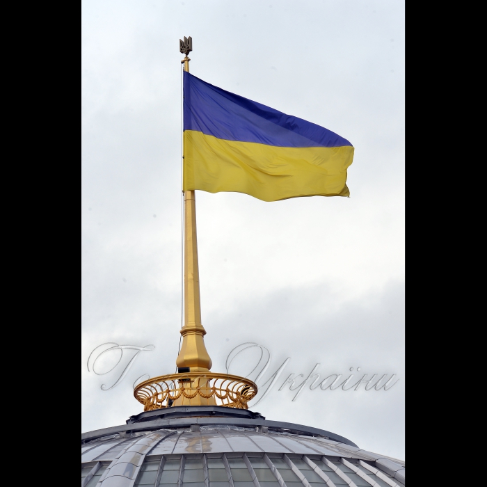 2 листопада 2018 купол над приміщенням Верховної Ради України. 