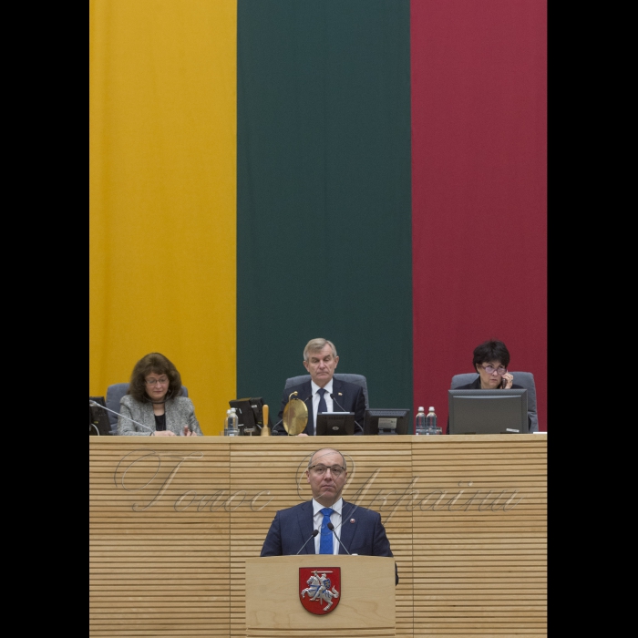 13 листопада 2018 візит Голови Верховної Ради України А.В.Парубія до Литовської Республіки для участі у роботі 9-ї сесії Міжпарламентської асамблеї Сейму Литовської Республіки, Сейму і Сенату Республіки Польща 
та Верховної Ради України.
Участь Голови Верховної Ради України Андрія Парубія у пленарному засіданні Сейму Литовської Республіки.
