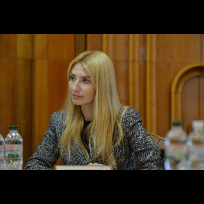 13 листопада 2018 пресконференція у ЦВК присвячена 21-річчю з дня створення Центральної виборчої комісії.
Секретар ЦВК Наталія Бернацька.