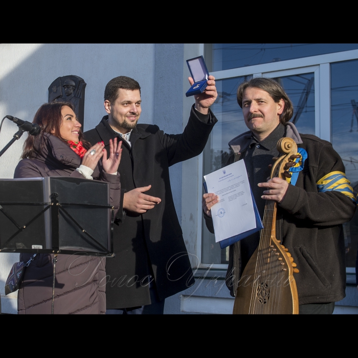 18 листопада 2018 на залізничному вокзалі м. Боряка на Київщині за ініціативи благодійного фонду 