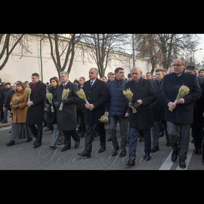 24 листопада 2018 заходи до 85-х роковин Голодомору у Києві.
