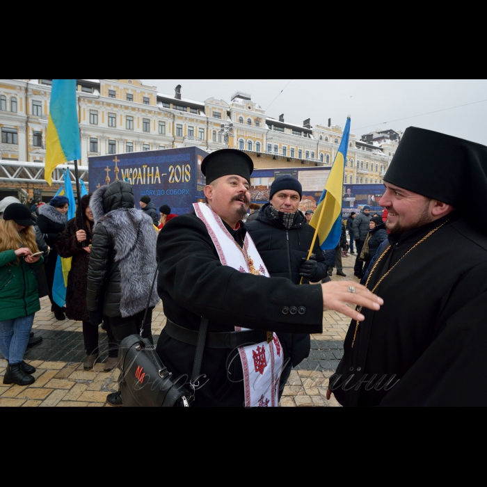 15 грудня 2018 Голова ВР України Андрій Парубій, президент України Петро Порошенко взяли участь у Об’єднавчому соборі українських православних церков, що пройшов у Софії Київській. 