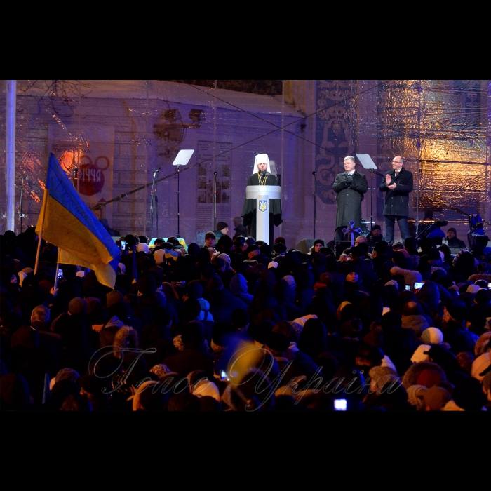 15 грудня 2018 Голова ВР України Андрій Парубій, президент України Петро Порошенко взяли участь у Об’єднавчому соборі українських православних церков, що пройшов у Софії Київській. 