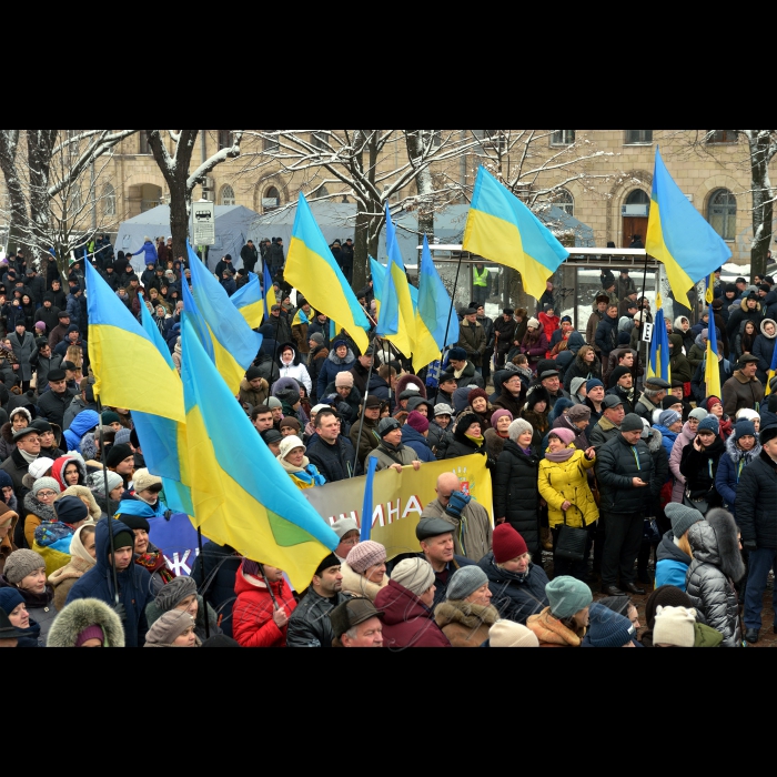 15 грудня 2018 Голова ВР України Андрій Парубій, президент України Петро Порошенко взяли участь у Об’єднавчому соборі українських православних церков, що пройшов у Софії Київській. 