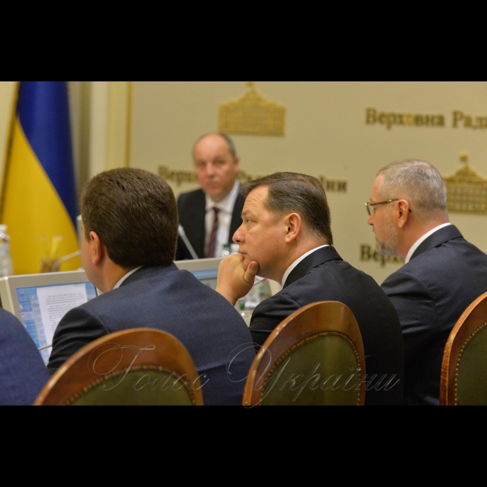 15 січня 2019 погоджувальна рада Верховної Ради України.
Олег Ляшко.