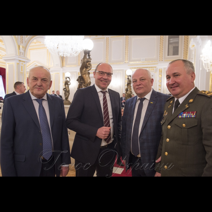 22 січня 2019 урочистості у Маріїнському палаці з нагоди Дня Соборності України та 100-річчя проголошення Акту злуки Української Народної Республіки та Західноукраїнської Народної Республіки за участі Голови Верховної Ради України Андрія Парубія, Президента України Петра Порошенко.