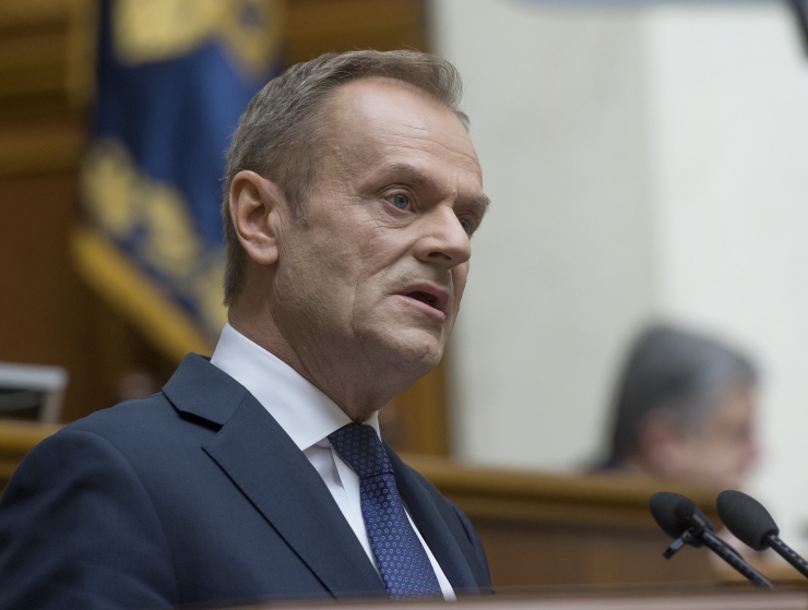 19 лютого 2019 у Верховній Раді України відбудеться засідання за участі Голови Верховної Ради України Андрія Парубія, та Президента Європейської Ради Д.Туска (a_NAK8977, 81) у зв’язку з п’ятою річницею з початку збройної агресії Російської Федерації проти України. 
До участі у заході запрошені Прем’єр-міністр України, члени Уряду, представники громадських об’єднань, спілки ветеранів АТО, Меджлісу кримськотатарського народу, видатні українські та іноземні політичні діячі, представники іноземних парламентів, міжнародних парламентських організацій та дипломатичного корпусу, акредитованого в Україні.