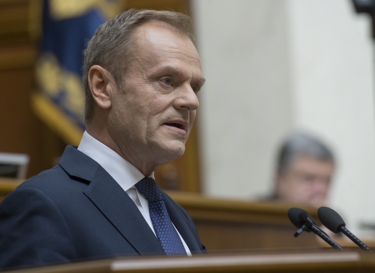 19 лютого 2019 у Верховній Раді України відбудеться засідання за участі Голови Верховної Ради України Андрія Парубія, та Президента Європейської Ради Д.Туска (a_NAK8977, 81) у зв’язку з п’ятою річницею з початку збройної агресії Російської Федерації проти України. 
До участі у заході запрошені Прем’єр-міністр України, члени Уряду, представники громадських об’єднань, спілки ветеранів АТО, Меджлісу кримськотатарського народу, видатні українські та іноземні політичні діячі, представники іноземних парламентів, міжнародних парламентських організацій та дипломатичного корпусу, акредитованого в Україні.