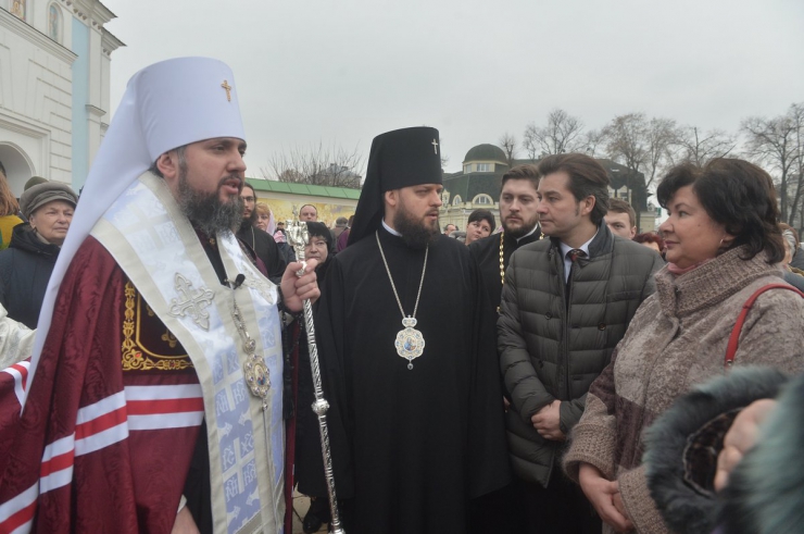 20 лютого 2019 Київ. Молебен та хода пам’яті загиблих під час Революції Гідності.
