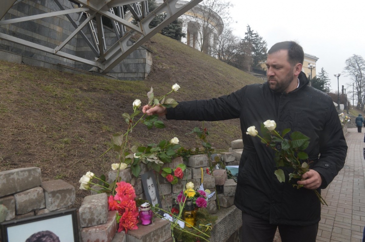 20 лютого 2019 Київ. Молебен та хода пам’яті загиблих під час Революції Гідності.
