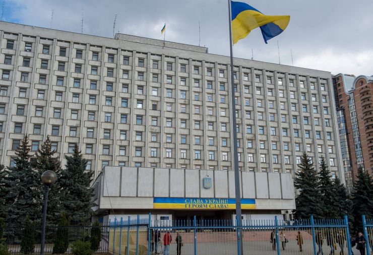 12 березня 2019 Міністр внутрішніх справ України Арсен Аваков, голова Центральної виборчої комісії Тетяна Сліпачук, генеральний прокурор України Юрій Луценко та голова Служби безпеки України Василь Грицак під час брифінгу, присвяченого поточним питанням підготовки та проведення чергових виборів президента України (31 березня 2019 року).