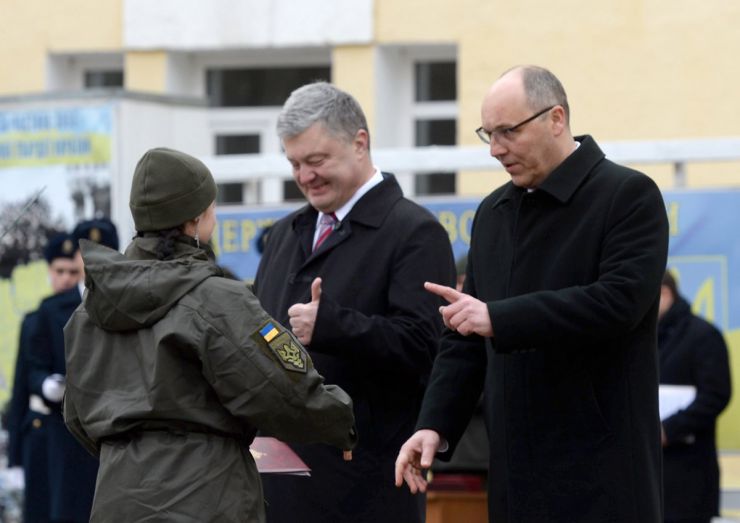 14 березня 2019 Голова Верховної Ради України Андрій Парубій, Президент України Петро Порошенко взяли участь в урочистих заходах з нагоди Дня українського добровольця, які відбулись на території військової частини №3066 Північного Київського територіального управління Національної гвардії України.