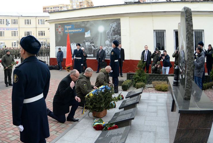 14 березня 2019 Голова Верховної Ради України Андрій Парубій, Президент України Петро Порошенко взяли участь в урочистих заходах з нагоди Дня українського добровольця, які відбулись на території військової частини №3066 Північного Київського територіального управління Національної гвардії України.