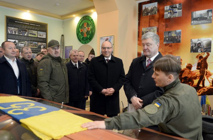 14 березня 2019 Голова Верховної Ради України Андрій Парубій, Президент України Петро Порошенко взяли участь в урочистих заходах з нагоди Дня українського добровольця, які відбулись на території військової частини №3066 Північного Київського територіального управління Національної гвардії України.