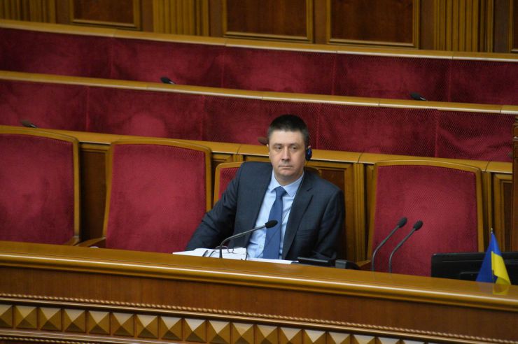14 березня 2019 пленарне засідання Верховної Ради України.
Народні депутати продовжили розгляд проекту Закону про забезпечення функціонування української мови як державної (№ 5670-д), розгляд якого у другому читанні було розпочато 28 лютого. 
І.Геращенко запросила на трибуну голову Комітету з питань культури і духовності Миколу Княжицького.
