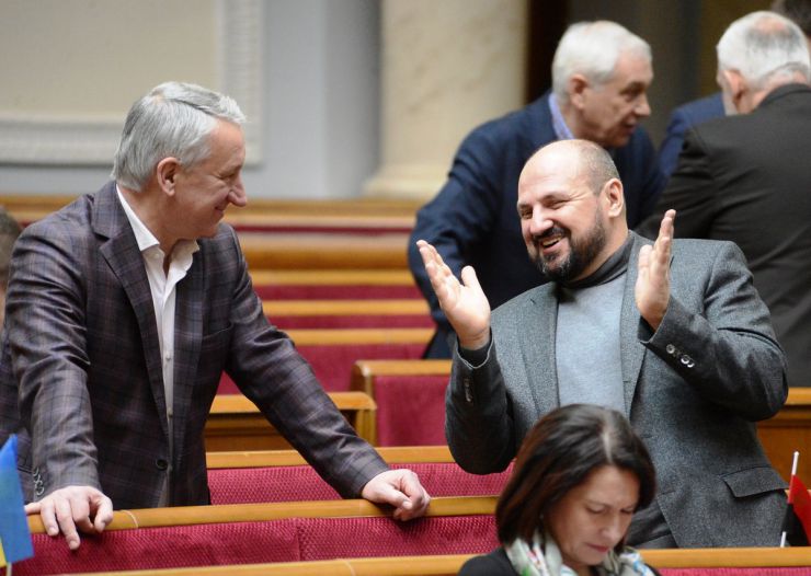 20 березня 2019 засідання ВР України.
Іван Куліченко БП, Борислав Розенблат БП.