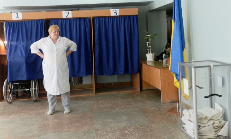 Вибори Президента України. Спеціальна виборча дільниця 800212 територіальний виборчий округ 212 Дарницький район м. Києва. Київська міська клінічна лікарня 
