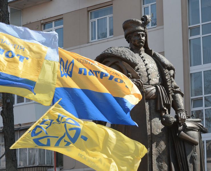 5 квітня 2019 Київ. Акція з нагоди 309-ї річниці Конституції Пилипа Орлика біля пам’ятника Пилипу Орлику.
5 квітня 1710 р. на зборах козацтва біля містечка Тягина (нині Бендери) на березі річки Дністер була прийнята перша Конституція Пилипа Орлика, і тим започаткований процес творення Конституції в Україні.