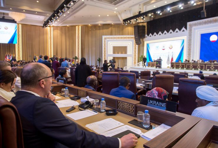 7 квітня 2019 візит Голови Верховної Ради України Андрія Парубія до Держави Катар для участі у 140-й Асамблеї Міжпарламентського Союзу. (м. Доха, 4-8 квітня 2019 року).
Участь Голови Верховної Ради України А.Парубія у загальних дебатах 140-ї Асамблеї Міжпарламентського Союзу.