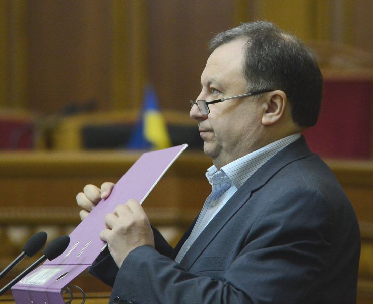 11 квітня 2019 пленарне засідання Верховної Ради України.
Голова Верховної Ради Андрій Парубій запросив на трибуну голову Комітету з питань культури і духовності Миколу Княжицького. 
Парламент перейшов до розгляду проекту Закону про забезпечення функціонування української мови як державної (№ 5670-д), розгляд якого у другому читанні було розпочато 28 лютого.
Микола Княжицький НФ.
