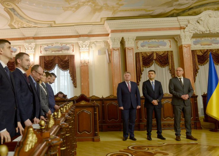 11 квітня 2019 урочисте прийняття присяги суддями Вищого Антикорупційного суду за участю голови ВР України Андрія Парубія, президента України Петра Порошенка, прем’єр-міністра України Володимира Гройсмана, голови Вищої ради правосуддя Ігора Бенедисюка та керівництва Вищого суду України.