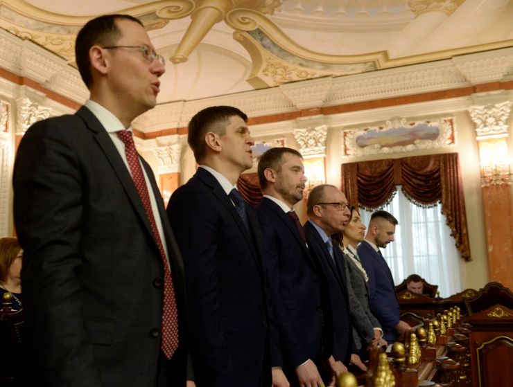 11 квітня 2019 урочисте прийняття присяги суддями Вищого Антикорупційного суду за участю голови ВР України Андрія Парубія, президента України Петра Порошенка, прем’єр-міністра України Володимира Гройсмана, голови Вищої ради правосуддя Ігора Бенедисюка та керівництва Вищого суду України.