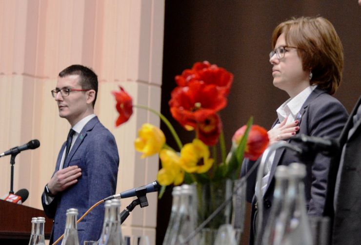 25 квітня 2019 Пленум Національної спілки журналістів України.
Національна спілка журналістів України, яка заснована на Першому з’їзді журналістів України (23–24 квітня 1959 р.), нині відзначає круглу дату своєї історії – 60-річчя!
