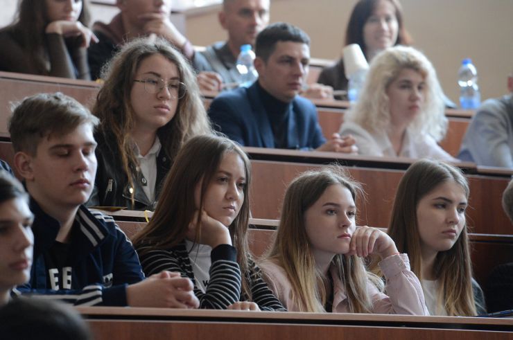 10 травня 2019 народний депутат України Віктор Чумак під час Національного дебатного турніру з політичних реформ (виборча, антикорупційна та реформа політичних фінансів) на тему