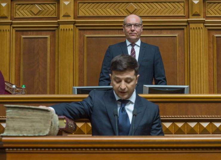 20 травня 2019 відбулося урочисте засідання Верховної Ради України, присвячене складенню присяги Українському народові новообраним Президентом України Зеленським В.О.