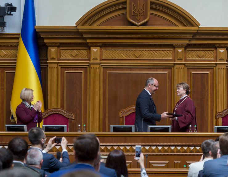 20 травня 2019 відбулося урочисте засідання Верховної Ради України, присвячене складенню присяги Українському народові новообраним Президентом України Зеленським В.О.