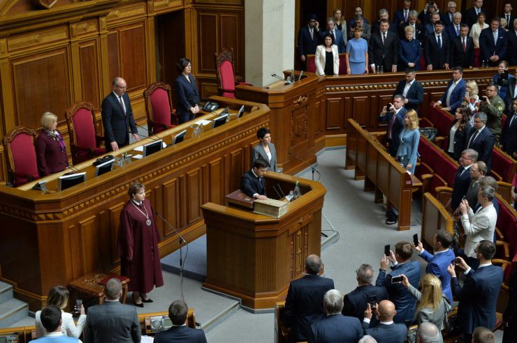 20 травня 2019 відбулося урочисте засідання Верховної Ради України, присвячене складенню присяги Українському народові новообраним Президентом України Зеленським В.О.