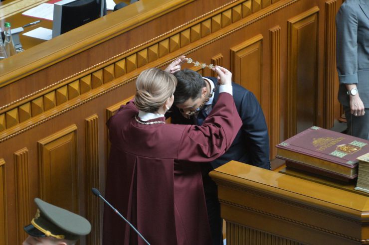 20 травня 2019 відбулося урочисте засідання Верховної Ради України, присвячене складенню присяги Українському народові новообраним Президентом України Зеленським В.О.