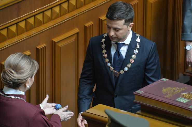 20 травня 2019 відбулося урочисте засідання Верховної Ради України, присвячене складенню присяги Українському народові новообраним Президентом України Зеленським В.О.
