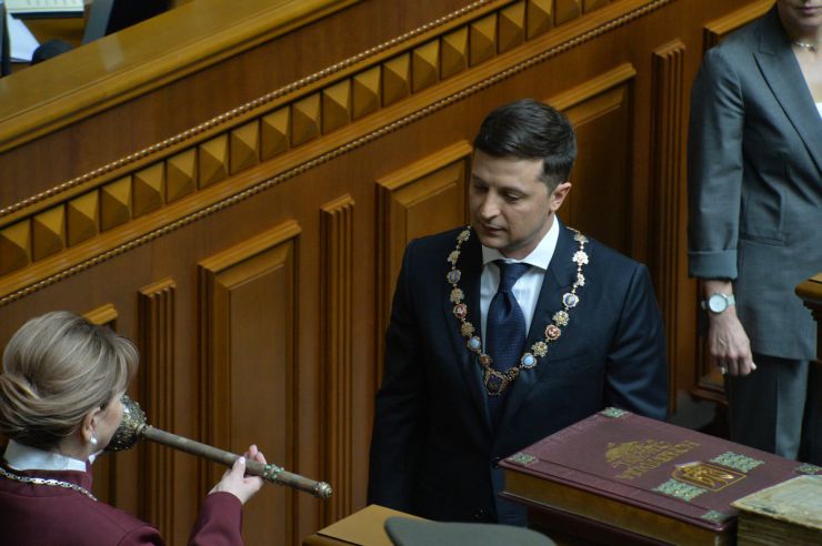 20 травня 2019 відбулося урочисте засідання Верховної Ради України, присвячене складенню присяги Українському народові новообраним Президентом України Зеленським В.О.