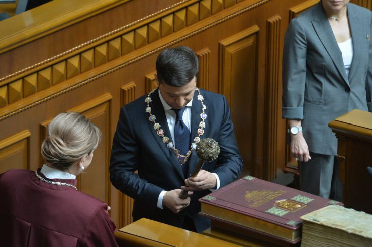 20 травня 2019 відбулося урочисте засідання Верховної Ради України, присвячене складенню присяги Українському народові новообраним Президентом України Зеленським В.О.