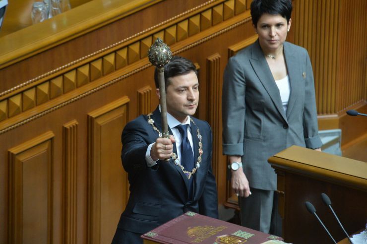 20 травня 2019 відбулося урочисте засідання Верховної Ради України, присвячене складенню присяги Українському народові новообраним Президентом України Зеленським В.О.