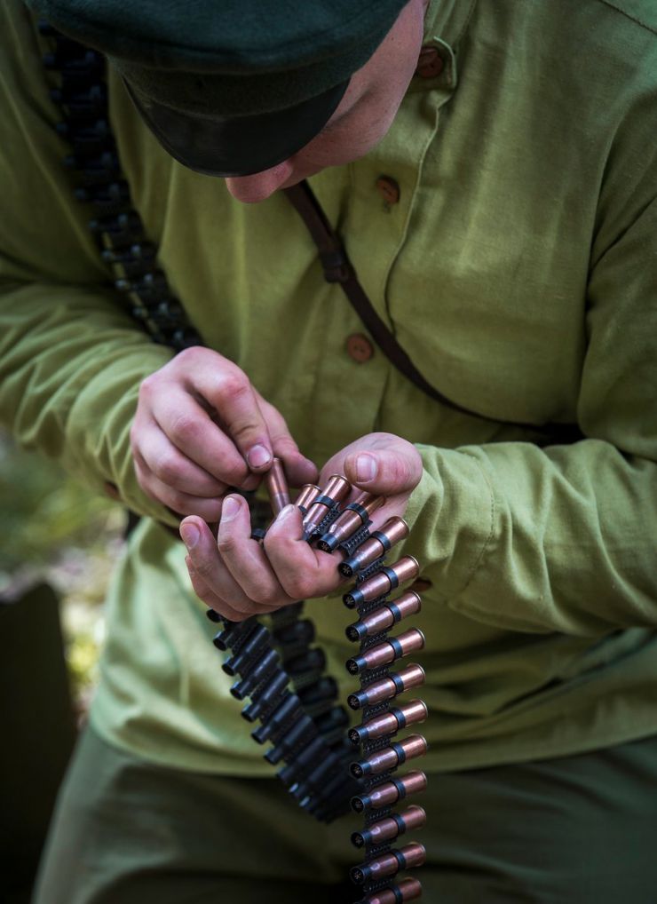 25 травня 2019 місто Боярка (Київська обл.). У рамках IV Всеукраїнського історично-музичного фестиваля «Під Покровом Тризуба» у Боярці що на Київщині, відбувся перший open-air 2019 року. Безумовно родзинкою цьогорічного дійства стала військово-історична реконструкція бою травня 1920 року. 