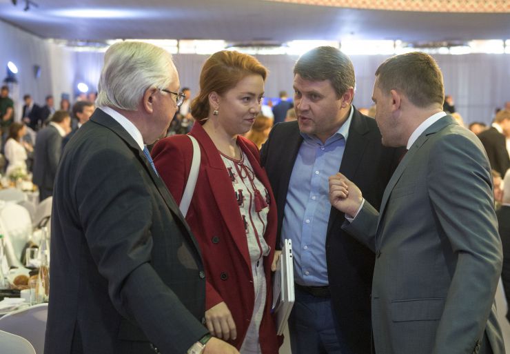 Голова Верховної Ради України Андрій Парубій взяв участь у Молитовному сніданку,
який проходив у  Міжнародному конгрес-центрі 