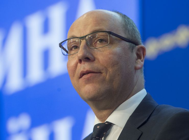 Голова Верховної Ради України Андрій Парубій взяв участь у Молитовному сніданку,
який проходив у  Міжнародному конгрес-центрі 