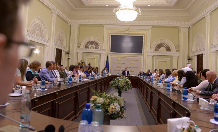 7 червня 2019 урочистості з нагоди вручення щорічної Премії Верховної Ради України педагогічним працівникам загальноосвітніх, професійно-технічних, дошкільних та позашкільних навчальних закладів та Премії Верховної Ради України найталановитішим молодим ученим в галузі фундаментальних і прикладних досліджень та науково-технічних розробок за 2018 рік за участі Голови Верховної Ради України Андрія Парубія.