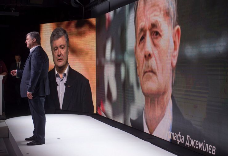 9 червня 2019 лідер партії, екс-президент України Петро Порошенко, Голова Верховної Ради України Андрій Парубій з командою під час з'їзду партії 