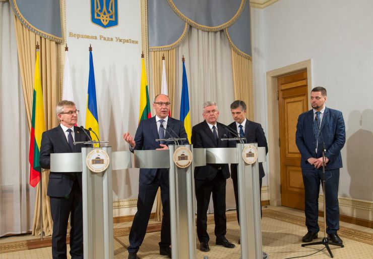 8 червня 2019 Х Сесія Міжпарламентської асамблеї Верховної Ради України, Сейму Литовської Республіки та Сейму і Сенату Республіки Польща «Безпека. Розвиток. Демократія. Сильні разом».
Церемонія вшанування пам’яті  жертв Голодомору.
