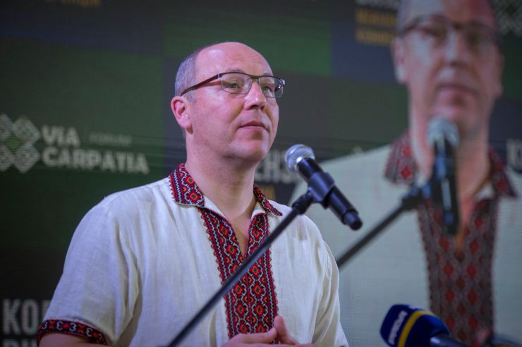 14 червня 2019 Міжнародна конференція «Коло Вінценза: Україна на переломі».
Голова ВР України Андрій Парубій виступив на відкритти конференції «Коло Вінценза: Україна на переломі» смт. Верховина, Івано-Франківська область.