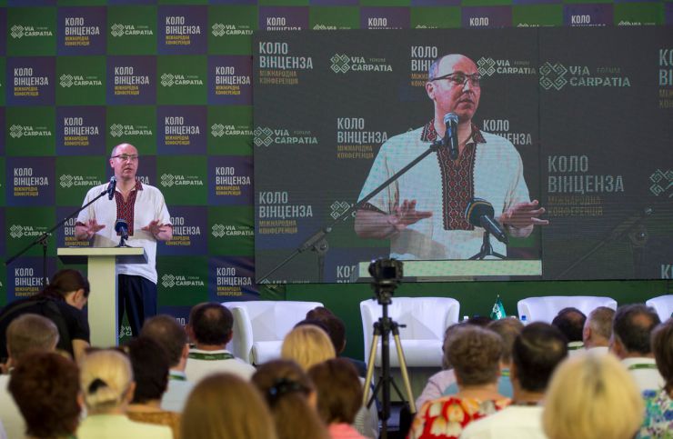 14 червня 2019 Міжнародна конференція «Коло Вінценза: Україна на переломі».
Голова ВР України Андрій Парубій виступив на відкритти конференції «Коло Вінценза: Україна на переломі» смт. Верховина, Івано-Франківська область.