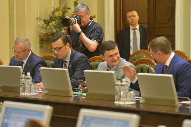 18 червня 2019 погоджувальна рада ВР. Олександр Вілкул, Віктор Галасюк-РП, Валерій Писаренко-Відродження, Сергій Шахов – Воля народу.