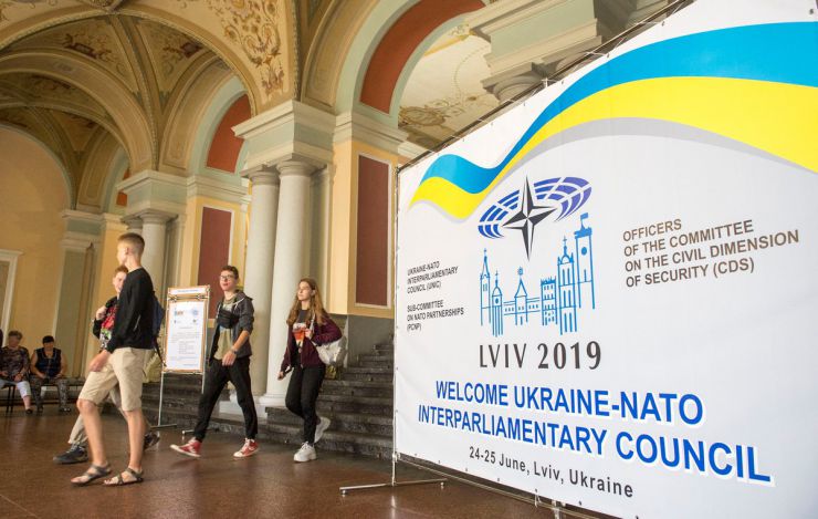 24 червня 2019 Голова Верховної Ради України Андрій Парубій взяв участь у засіданні Міжпарламентської Ради Україна-НАТО (23-25 червня, м. Львів). Національний університет «Львівська політехніка.